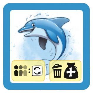 Captain Flip: Dolphin board game cover