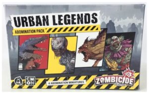 Zombicide (2nd Edition): Urban Legends Abominations board game cover