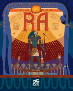 Ra: Sun God Edition board game cover