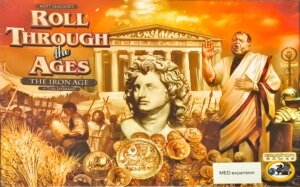 Roll Through the Ages: The Iron Age with Mediterranean Expansion board game cover