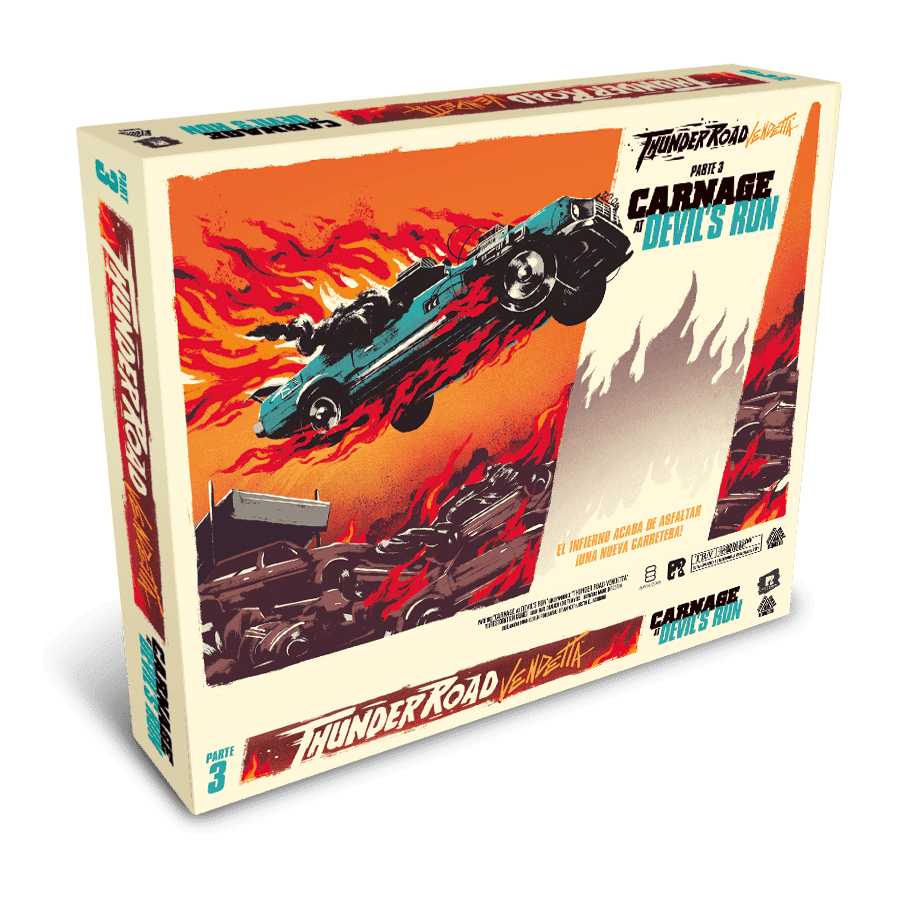 Thunder Road: Vendetta – Carnage at Devil’s Run board game cover