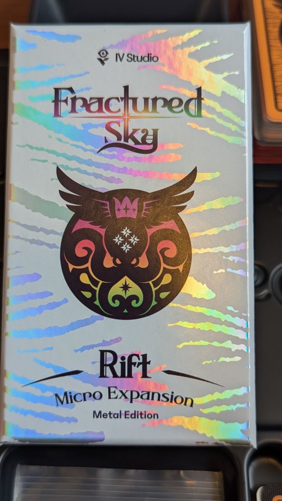 Fractured Sky: Rift board game cover
