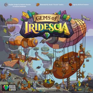 Gems of Iridescia board game cover