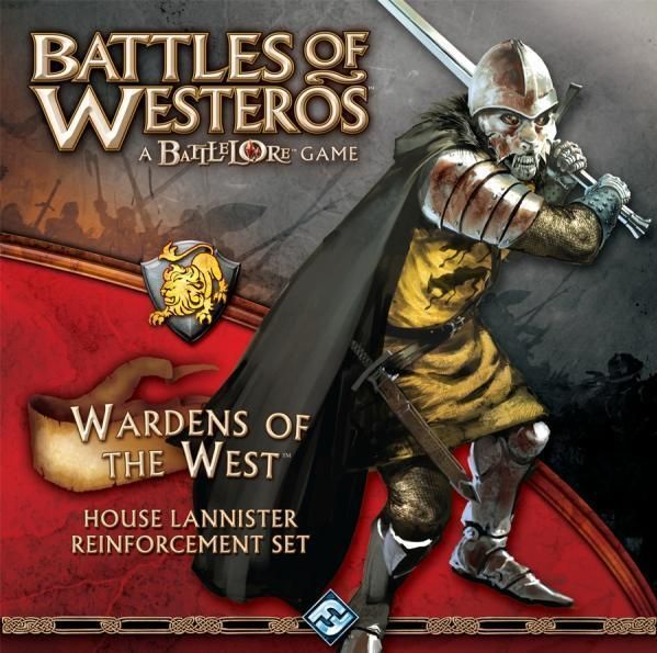 Battles of Westeros: Wardens of the West board game cover