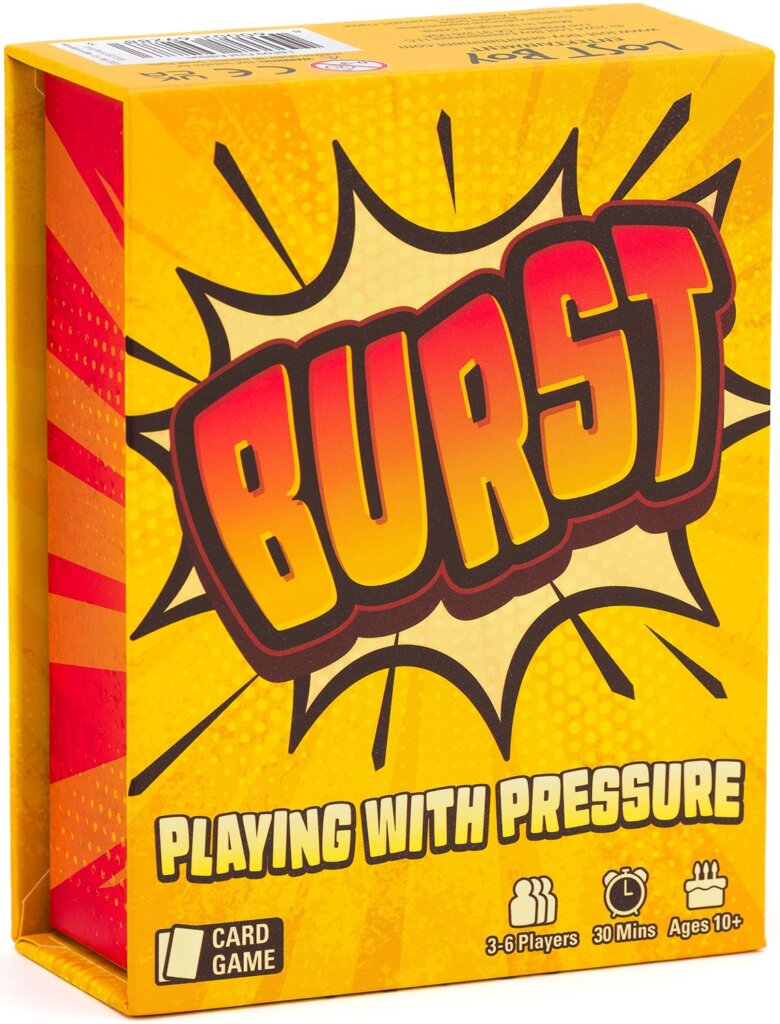 Burst board game cover