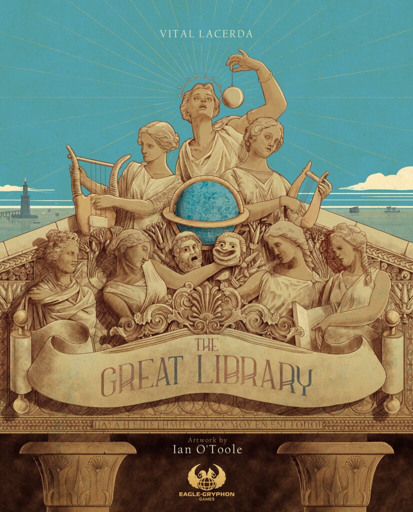 The Great Library board game cover