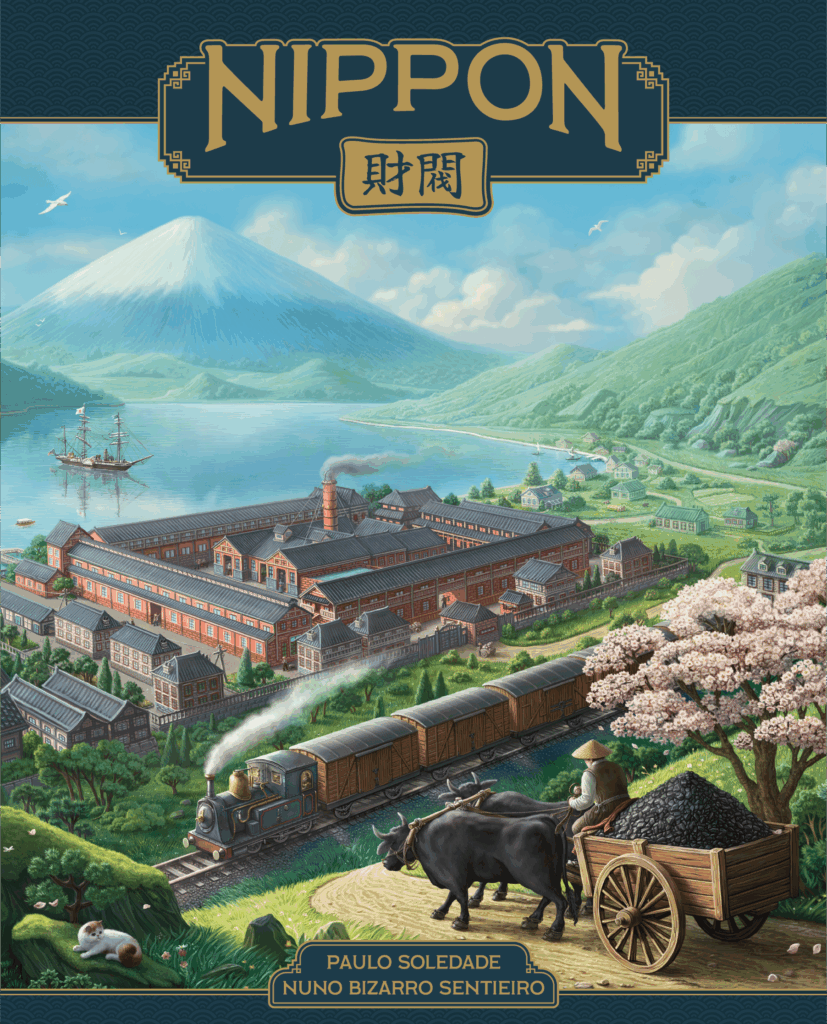 Nippon: Zaibatsu board game cover