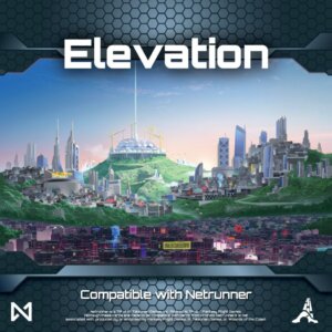 Elevation (fan expansion for Android: Netrunner) board game cover