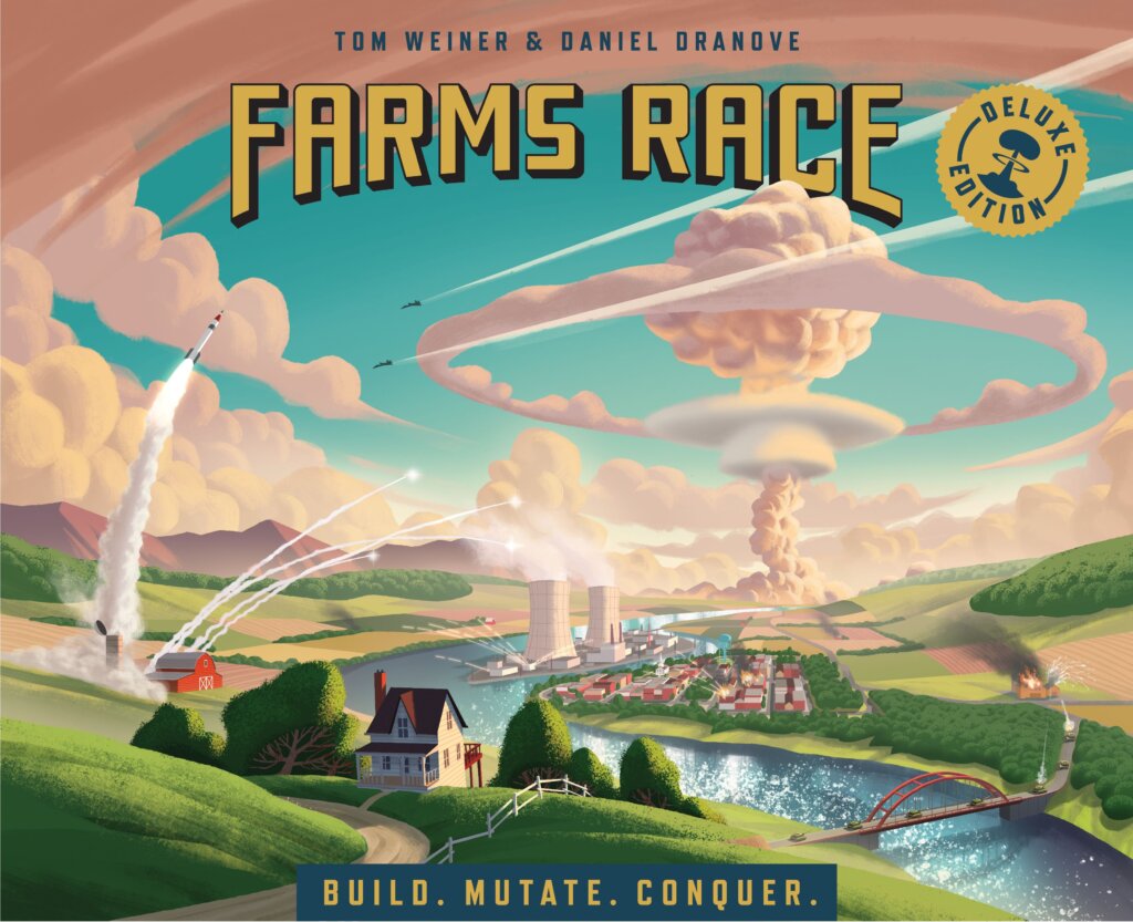 Farms Race: Deluxe Edition board game cover