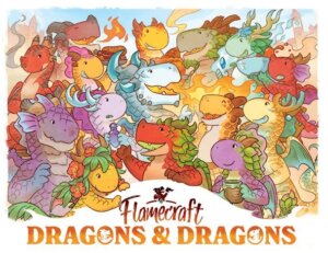 Flamecraft: Dragons & Dragons board game cover