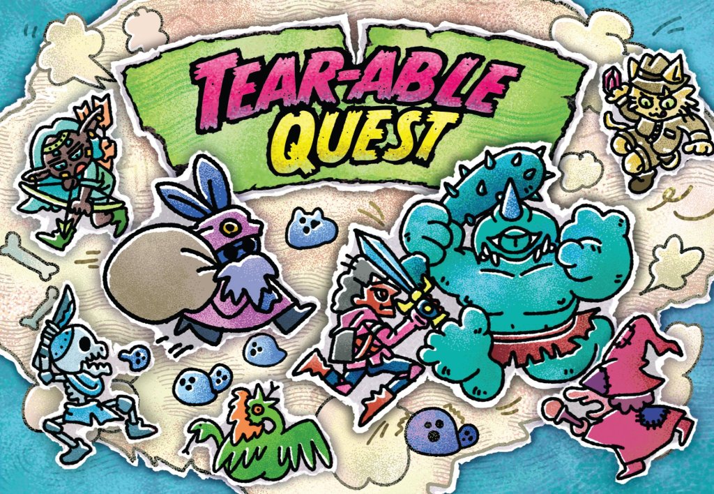Tearable Quest board game cover
