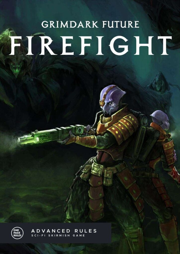 Grimdark Future: Firefight board game cover
