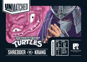 Unmatched Adventures: Teenage Mutant Ninja Turtles – Shredder and Krang board game cover
