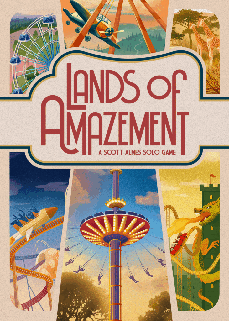 Lands of Amazement board game cover