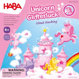 Unicorn Glitterluck: Cloud Stacking board game cover