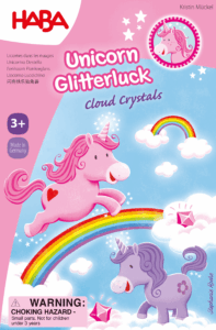Unicorn Glitterluck: Cloud Crystals board game cover