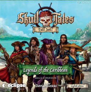 Skull Tales: Full Sail! – Mega-Expansion board game cover