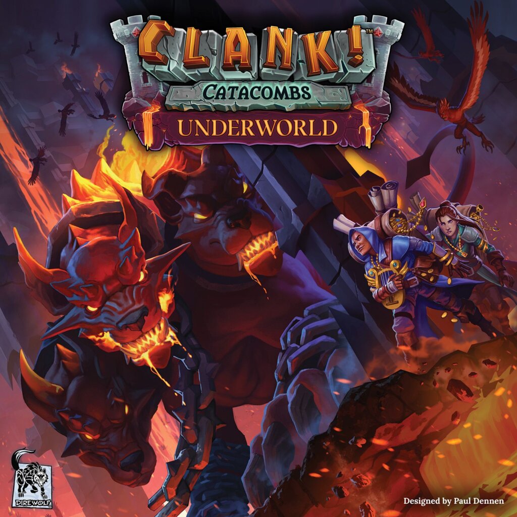 Clank!: Catacombs – Underworld board game cover