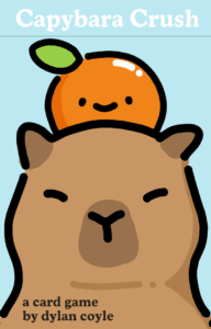 Capybara Crush board game cover