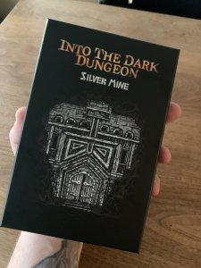 Into The Dark Dungeon: Silver Mine board game cover