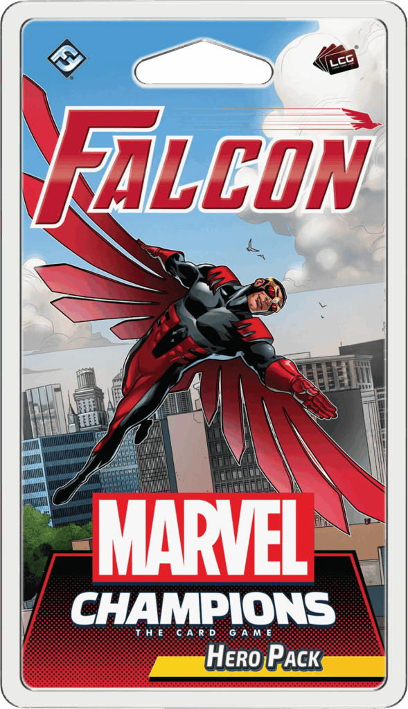 Marvel Champions: The Card Game – Falcon Hero Pack board game cover