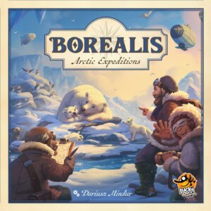 Borealis: Arctic Expeditions board game cover