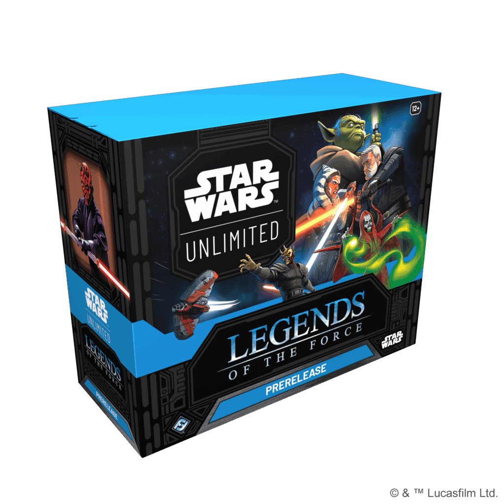 Star Wars: Unlimited – Legends of the Force board game cover