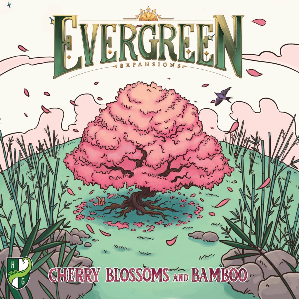 Evergreen: Cherry Blossoms and Bamboo board game cover