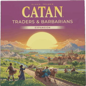 Catan: Traders & Barbarians board game cover