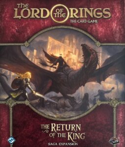 The Lord of the Rings: The Card Game – The Return of the King: Saga Expansion board game cover