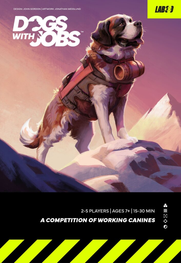 Dogs With Jobs board game cover