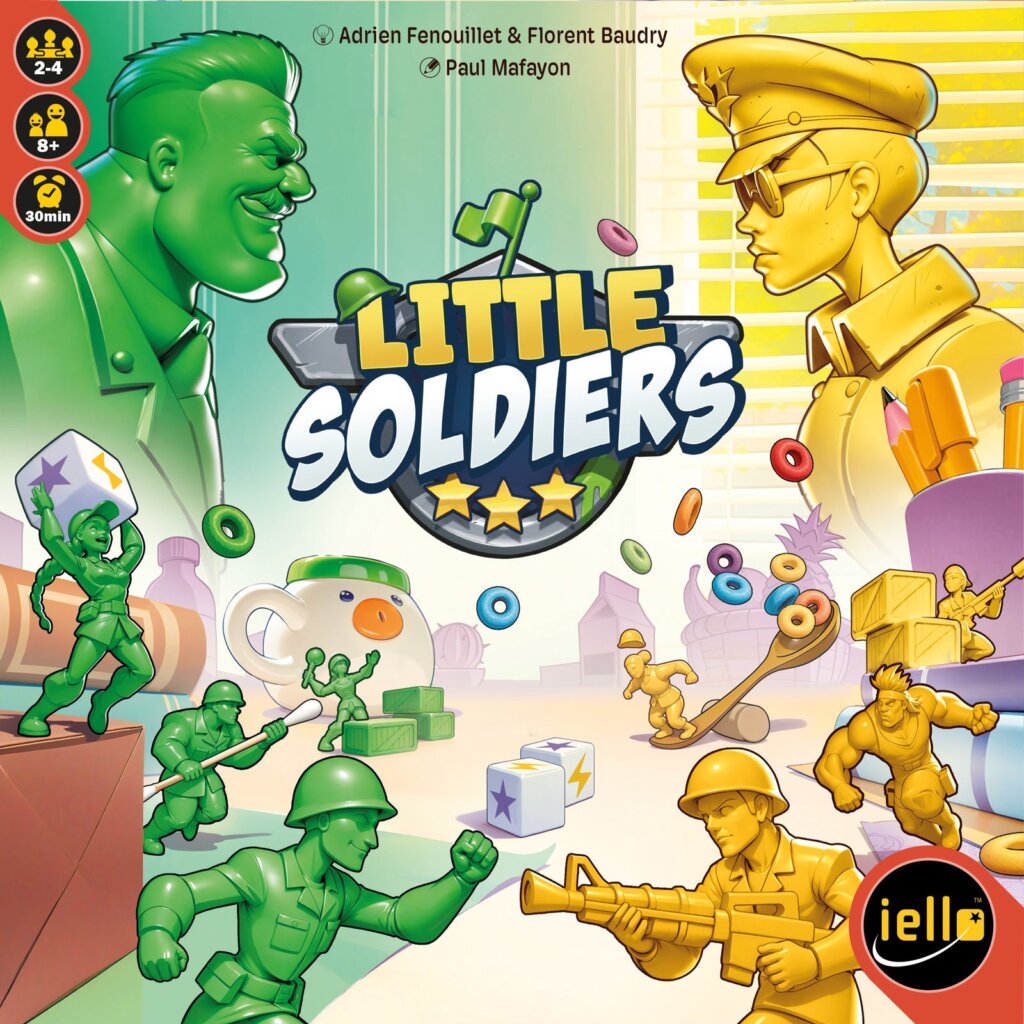 Little Soldiers board game cover