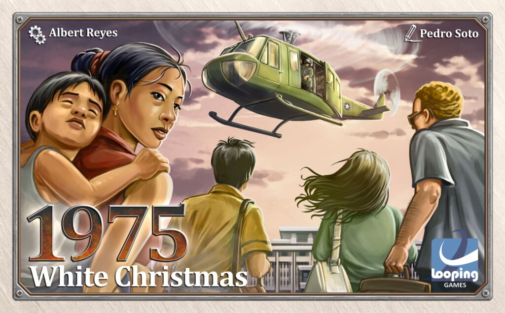 1975 White Christmas board game cover