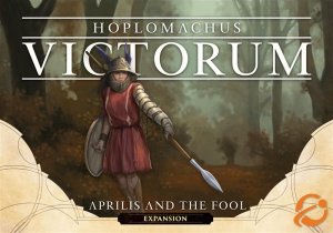 Hoplomachus: Victorum – Aprilis and the Fool board game cover