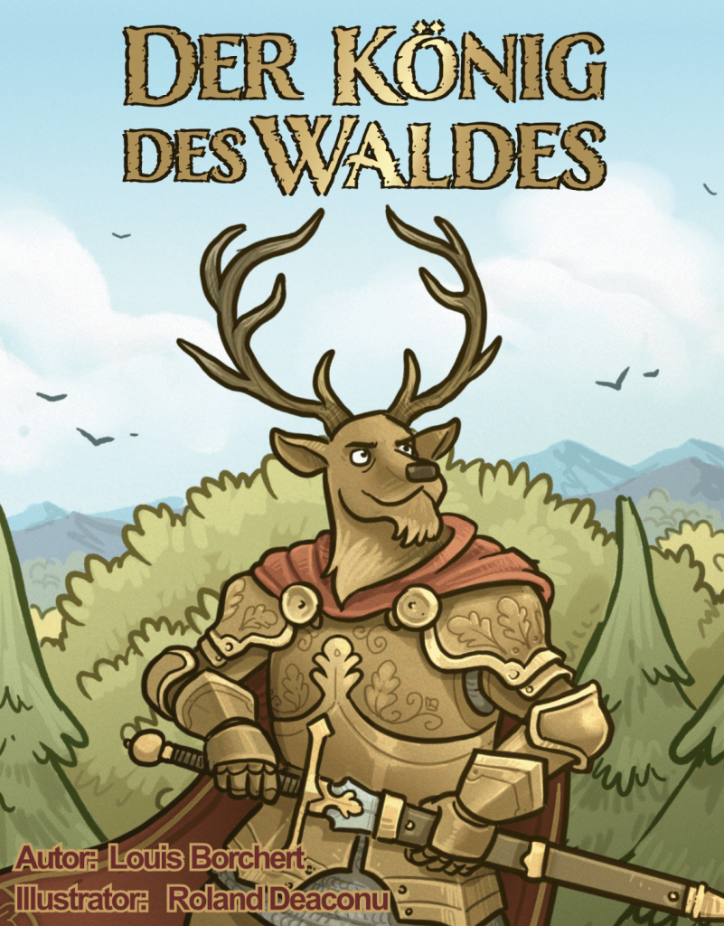 Der König des Waldes board game cover