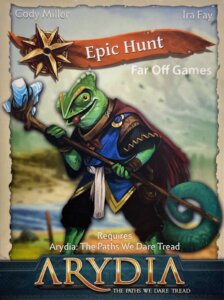 Arydia: The Paths We Dare Tread – Epic Hunt board game cover