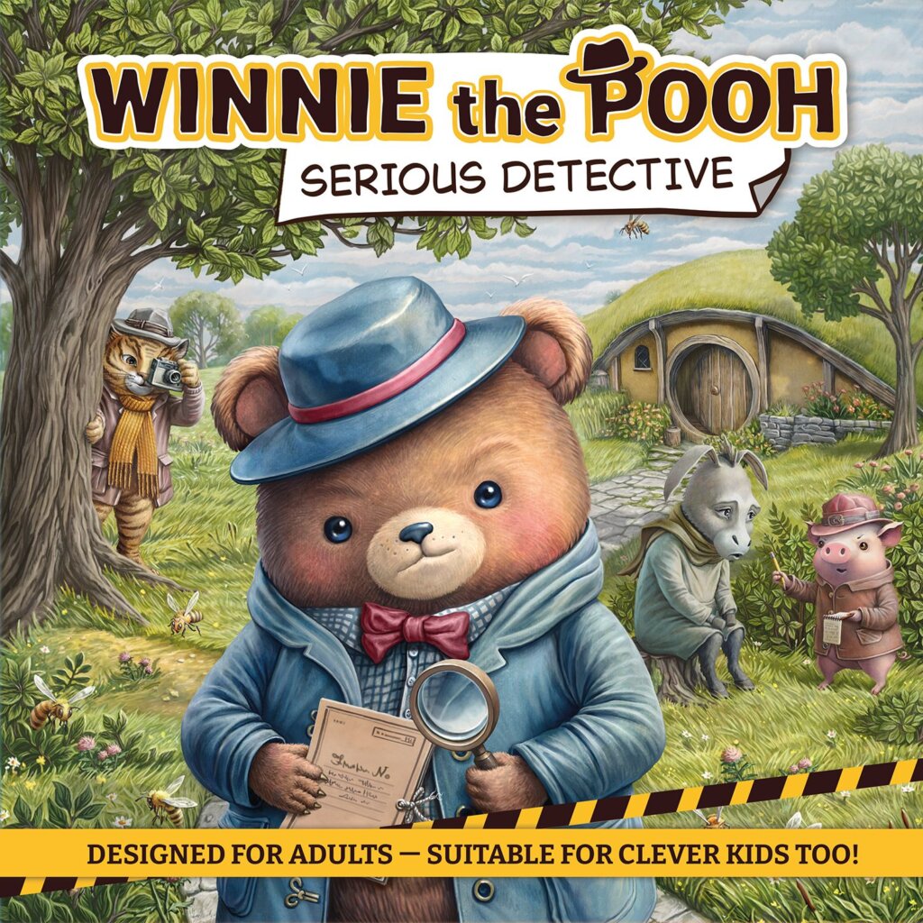 Winnie the Pooh: Serious Detective board game cover