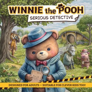 Winnie the Pooh: Serious Detective board game cover