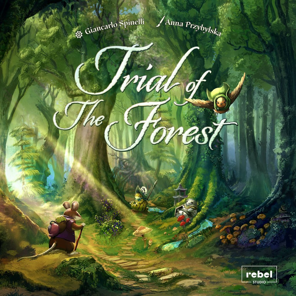 The Trial of the Forest board game cover