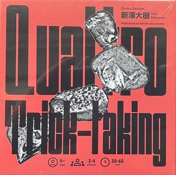 Quattro Trick-Taking board game cover