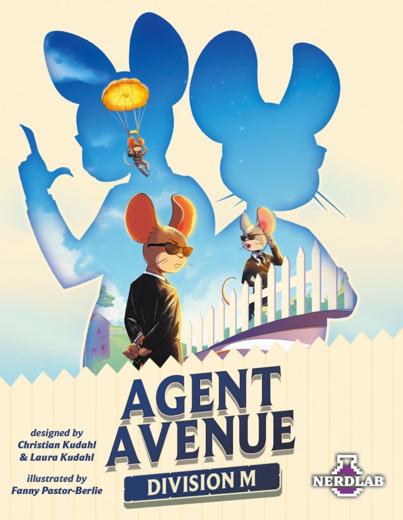 Agent Avenue: Division M board game cover