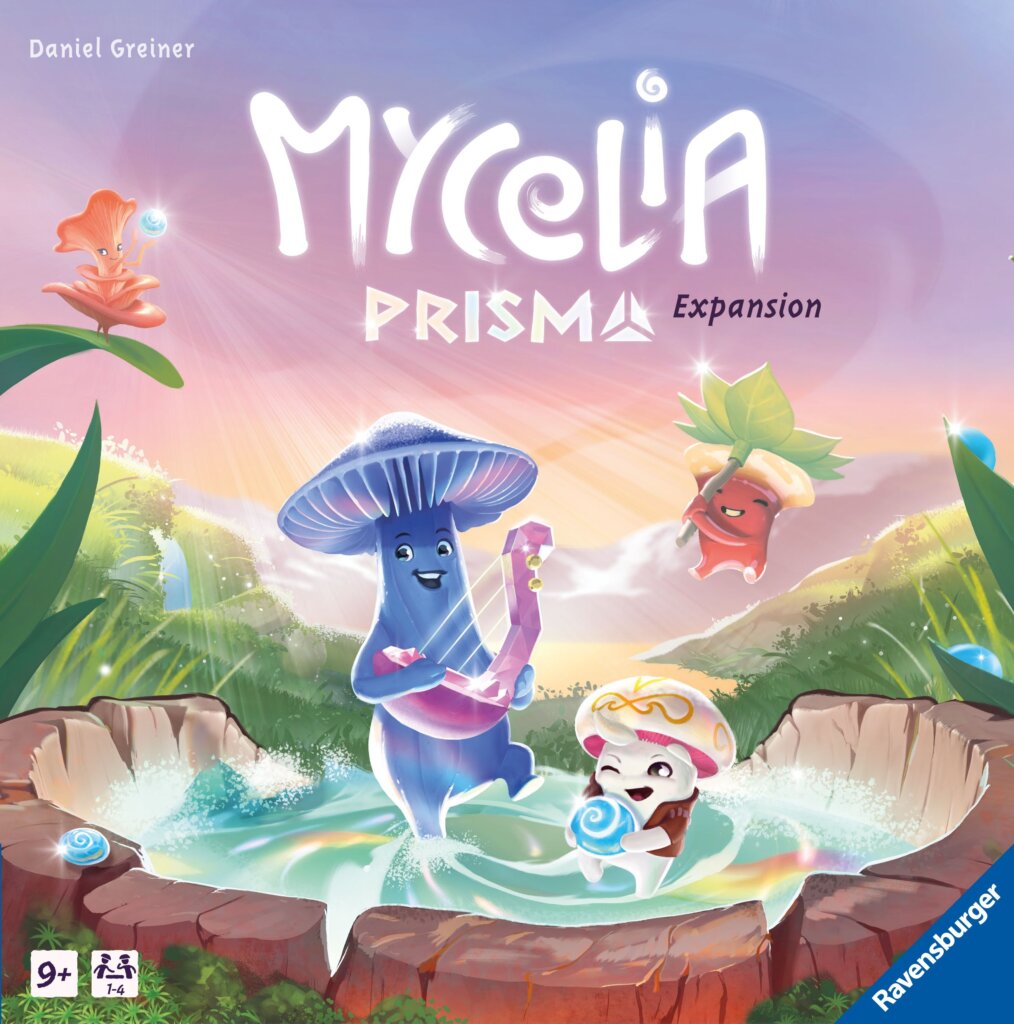Mycelia: Prisma board game cover