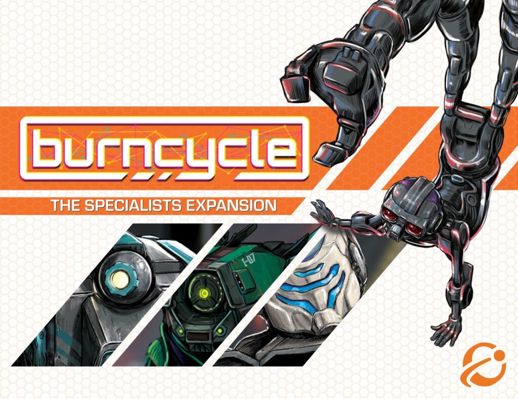 burncycle: The Specialists board game cover