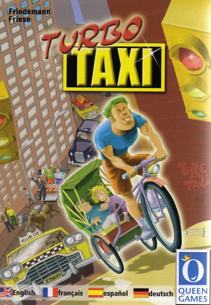 Turbo Taxi board game cover