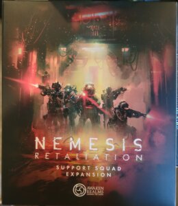 Nemesis: Retaliation – Support Squad Expansion board game cover