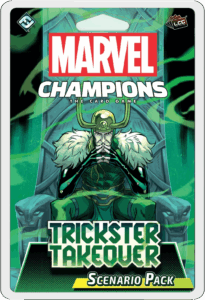 Marvel Champions: The Card Game – Trickster Takeover Scenario Pack board game cover