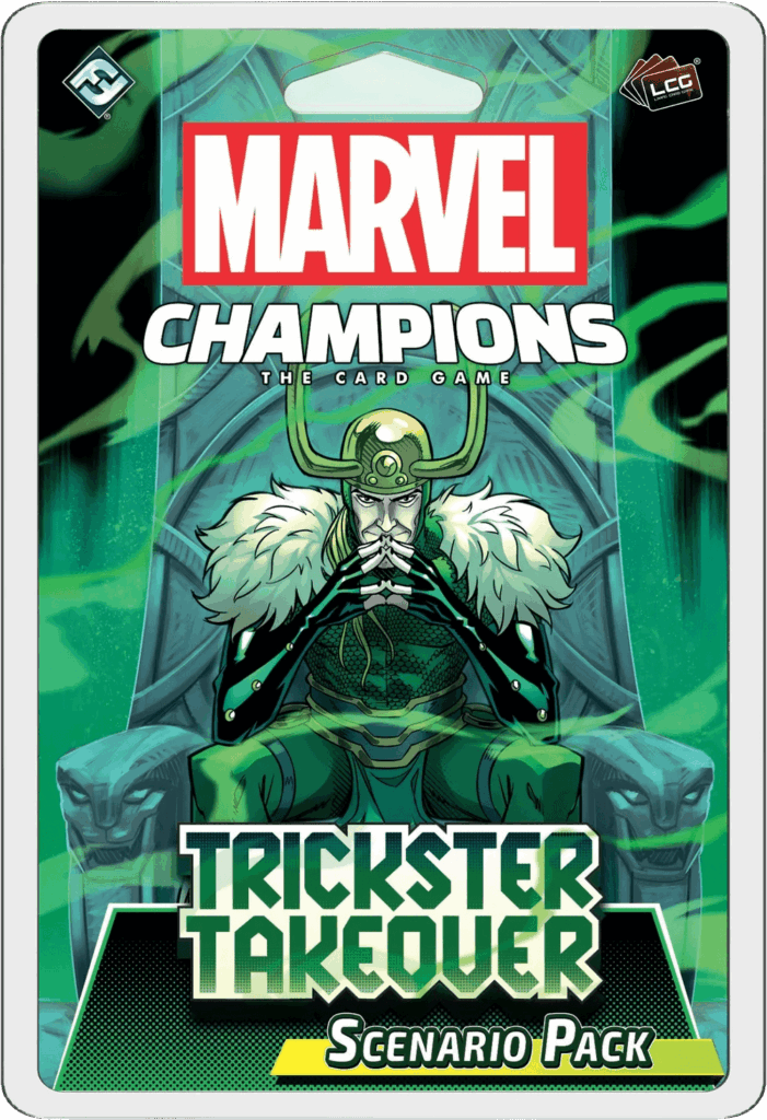 Marvel Champions: The Card Game – Trickster Takeover Scenario Pack board game cover