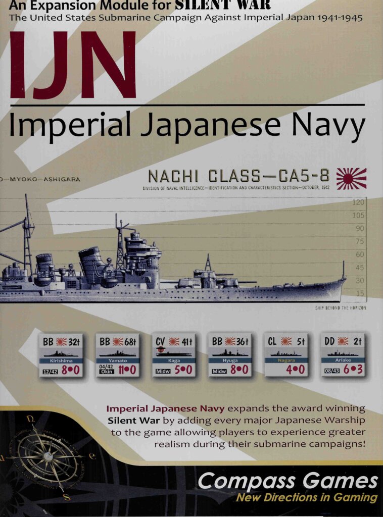 Silent War: IJN – Imperial Japanese Navy board game cover