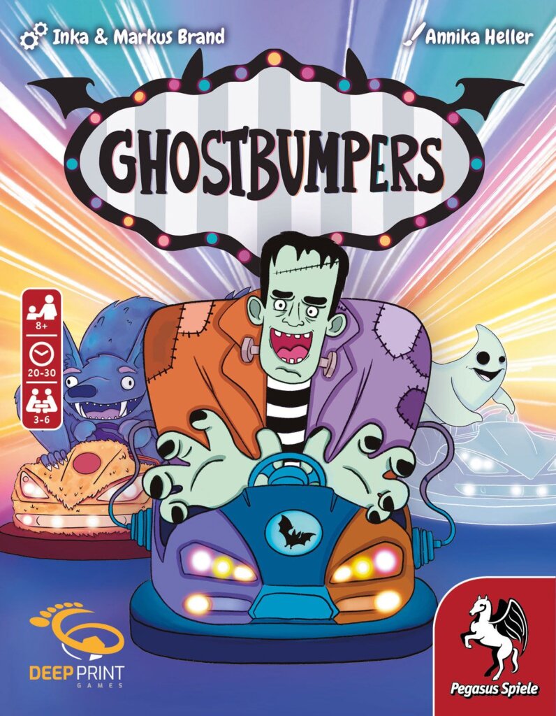 Ghostbumpers board game cover