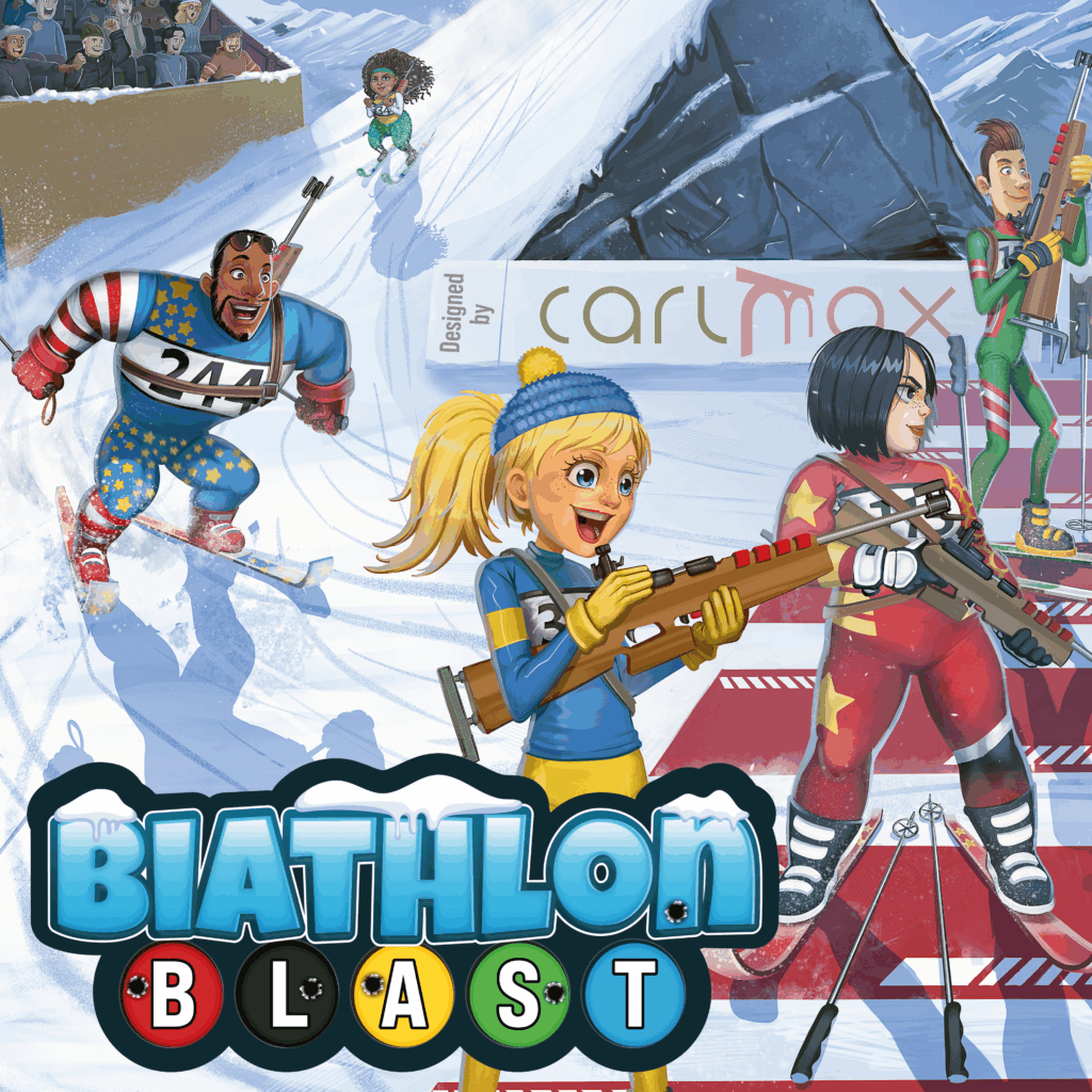 Biathlon Blast board game cover